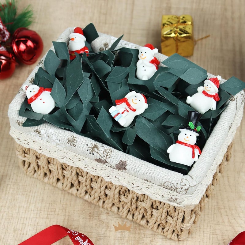 PACKQUEEN Crinkle Cut Paper Shred Filler, Metallic Gold and Green Shredded Paper for Gift Baskets, Crinkle Paper for Gift Wrapping (Deep Green) - Image 2